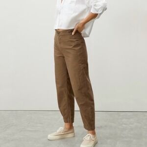 Everlane The Fatigue Barrel Pant Brown 10